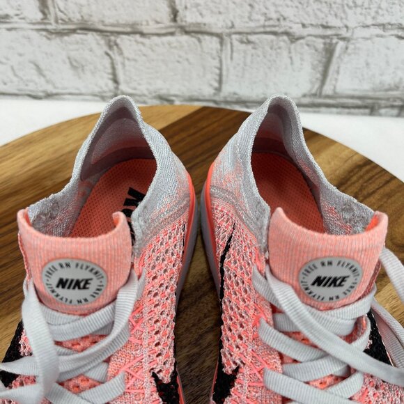 Nike Free RN Flyknit 2018 Crimson Pulse 942839-800 Womens 7 Pink Running Shoes - Picture 13 of 15